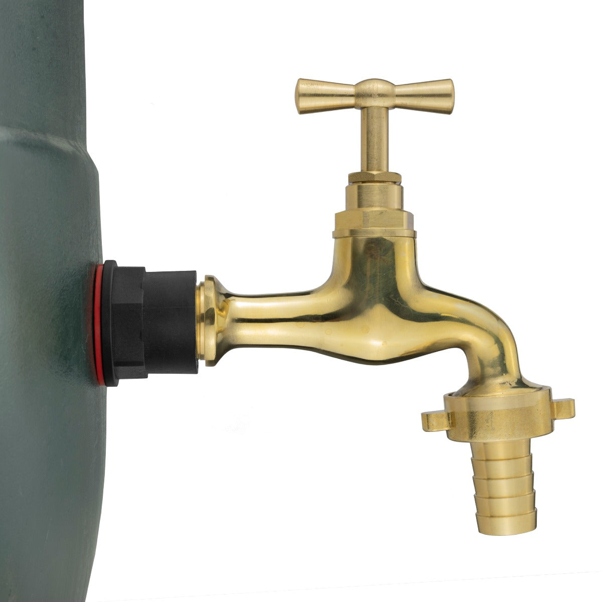Water Butts Kit 1/2" With Polish Brass Tap 19mm Outlet