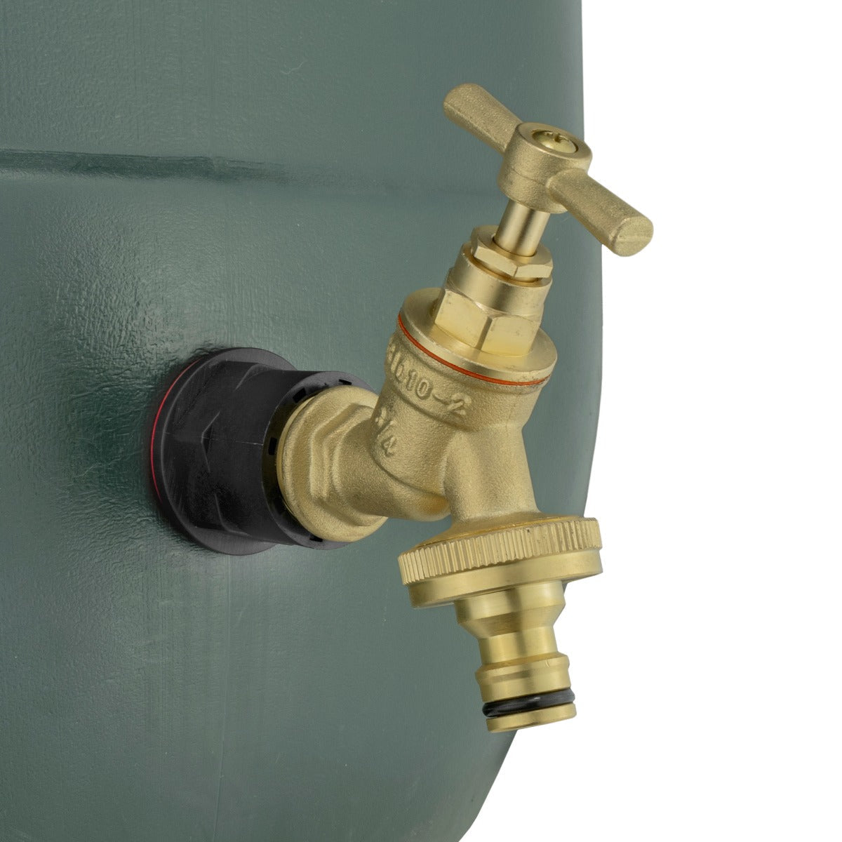 Water Butts Kit 3/4" with Brass Bib Tap & Snap On