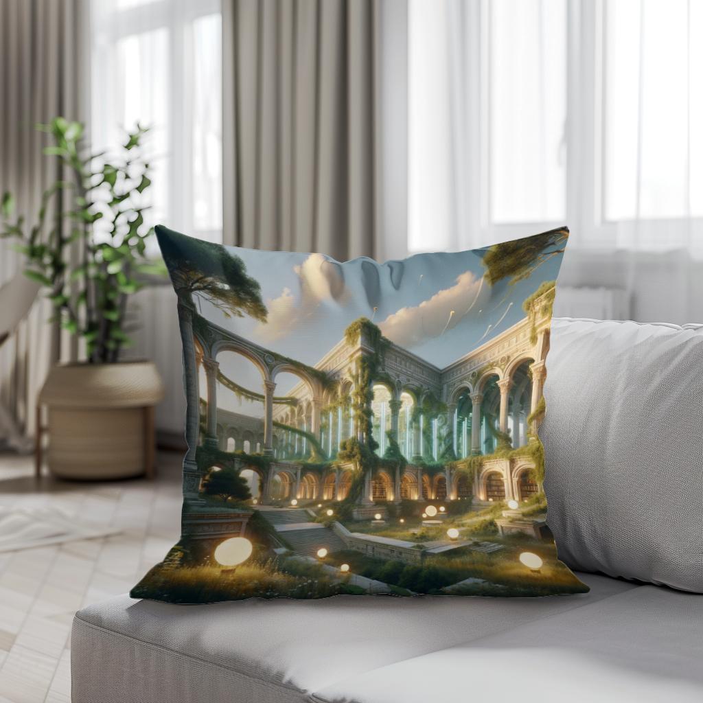 Timeless Luminescence Cotton Cushion