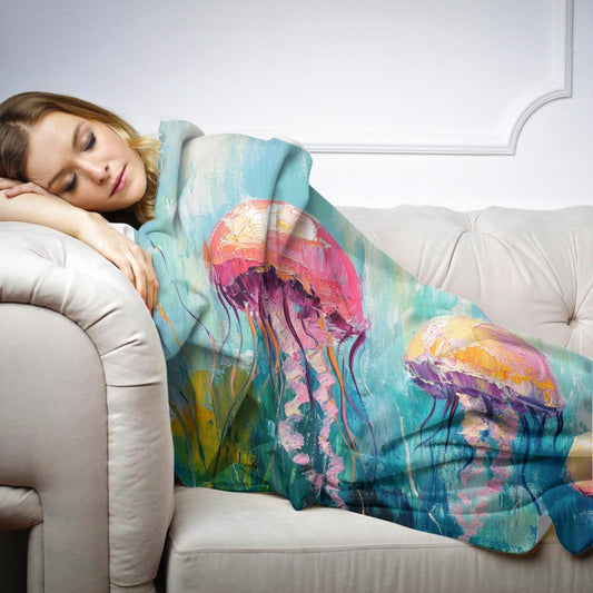 Aquatic Dreamscape Blanket