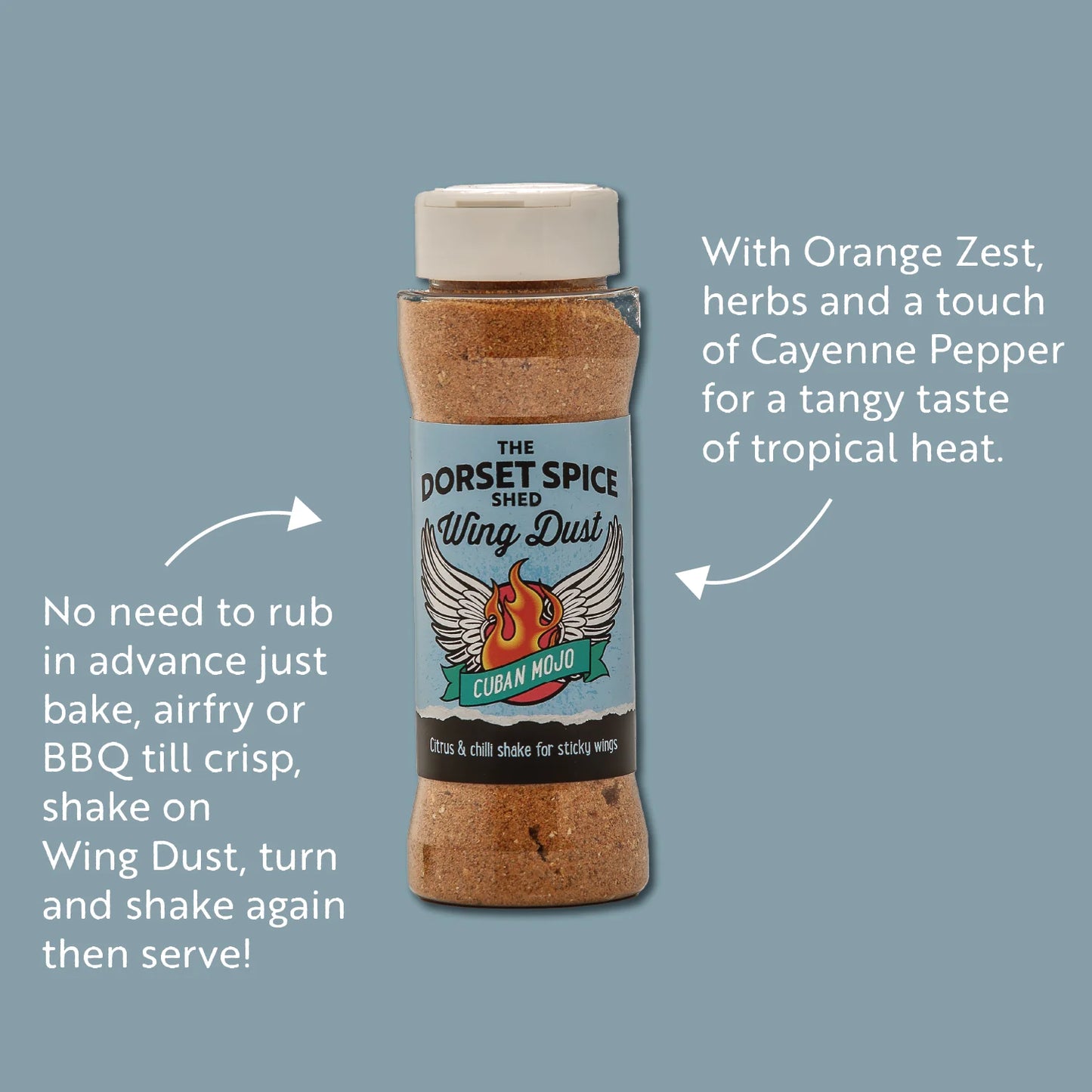 Cuban Mojo Citrus & Chilli Wing Dust