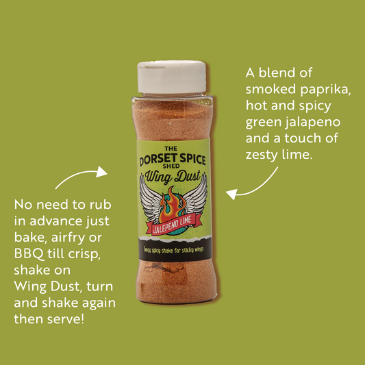 Jalapeno Lime Tangy Spicy Wing Dust