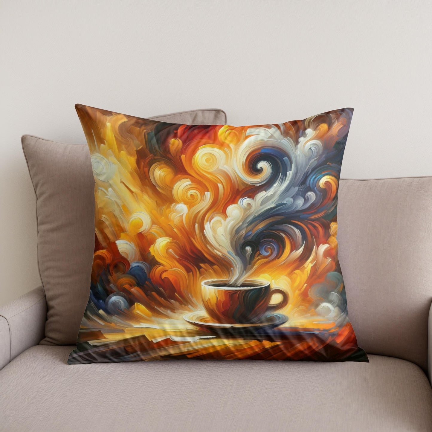 Morning Aroma Expression Cotton Cushion