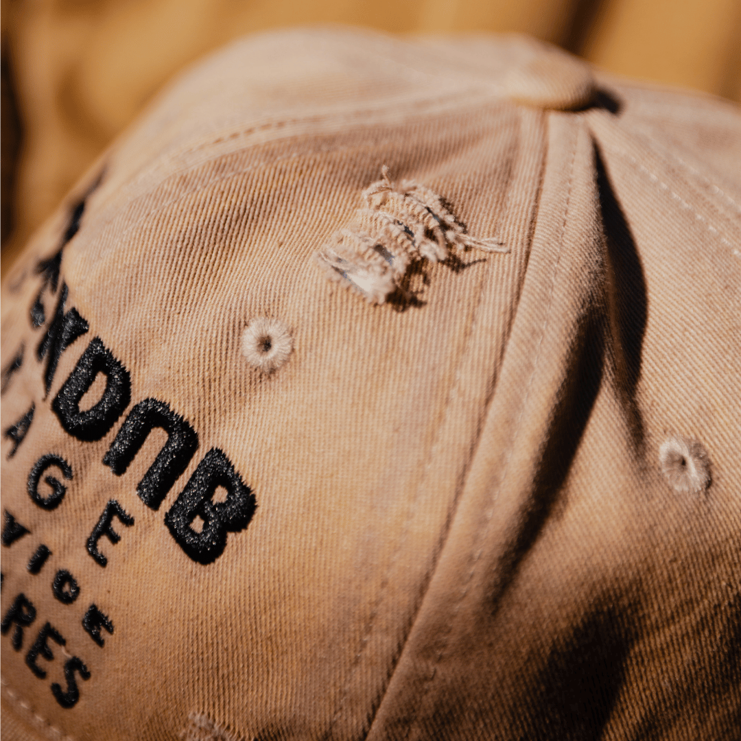 Beige Parts & Spares Vintage Cap
