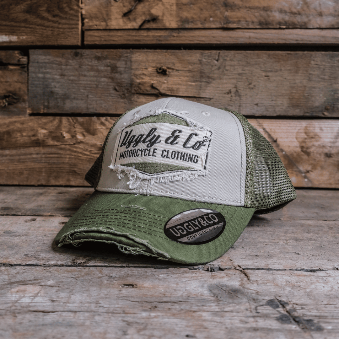 Green Diamond Trucker Hat