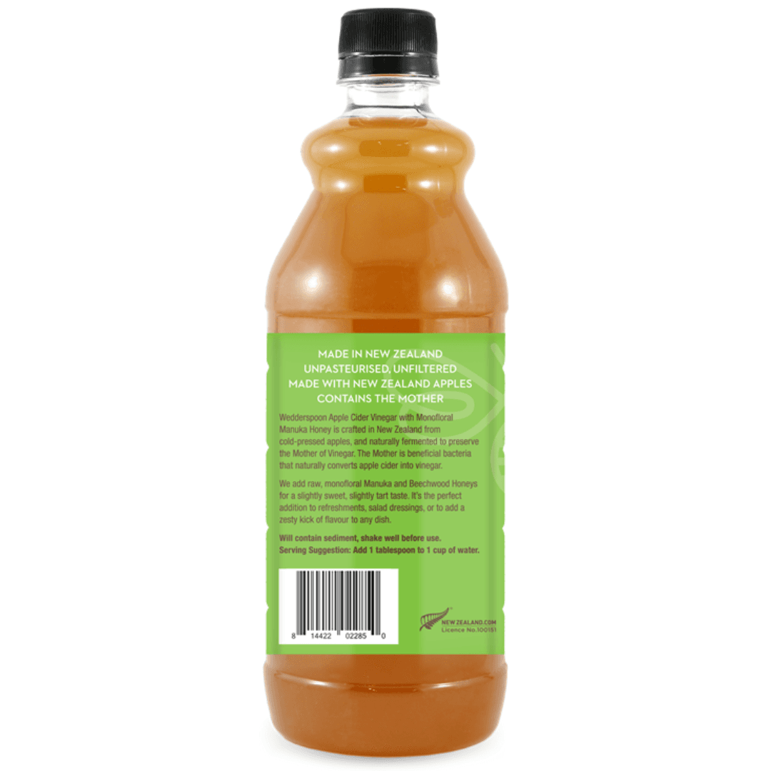 Wedderspoon Apple Cider Vinegar with Manuka Honey 750ml Triple Pack