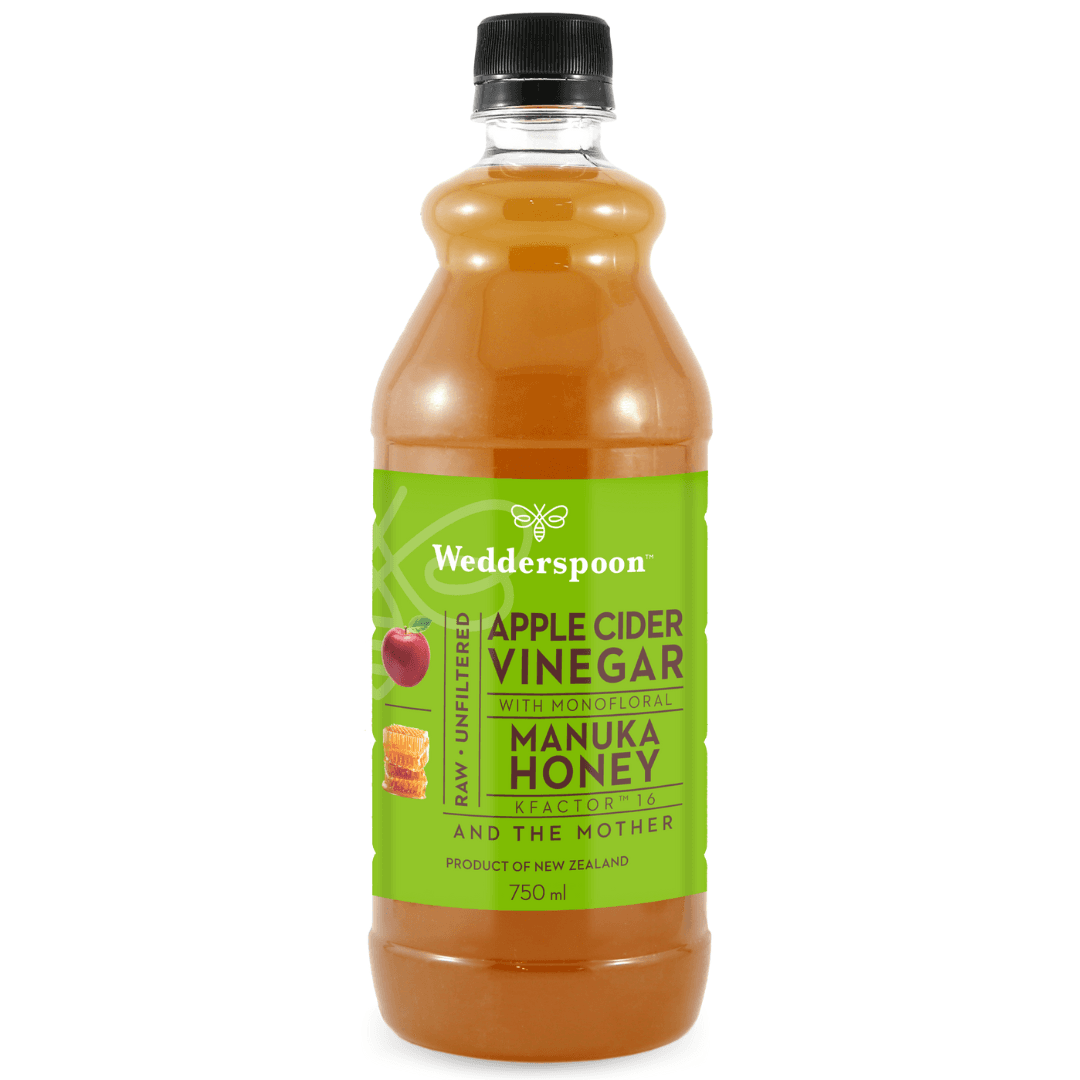 Wedderspoon Apple Cider Vinegar with Manuka Honey 750ml Triple Pack