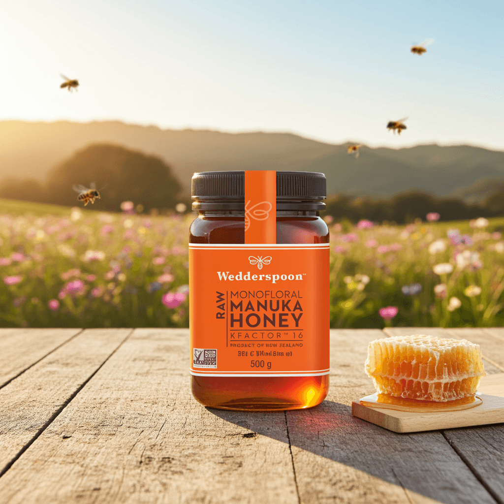 Wedderspoon RAW Manuka Honey KFactor 16+