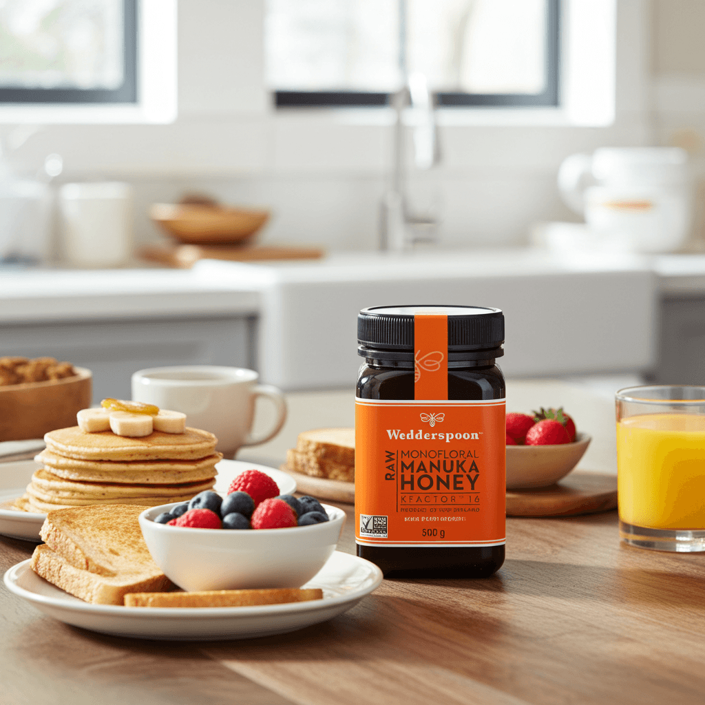 Wedderspoon RAW Manuka Honey KFactor 16+