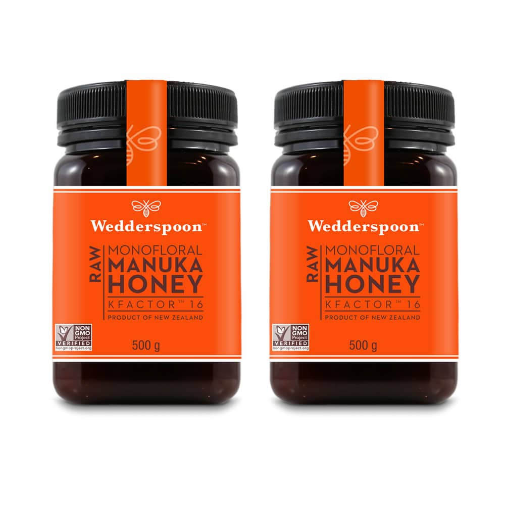 Wedderspoon RAW Manuka Honey KFactor 16+