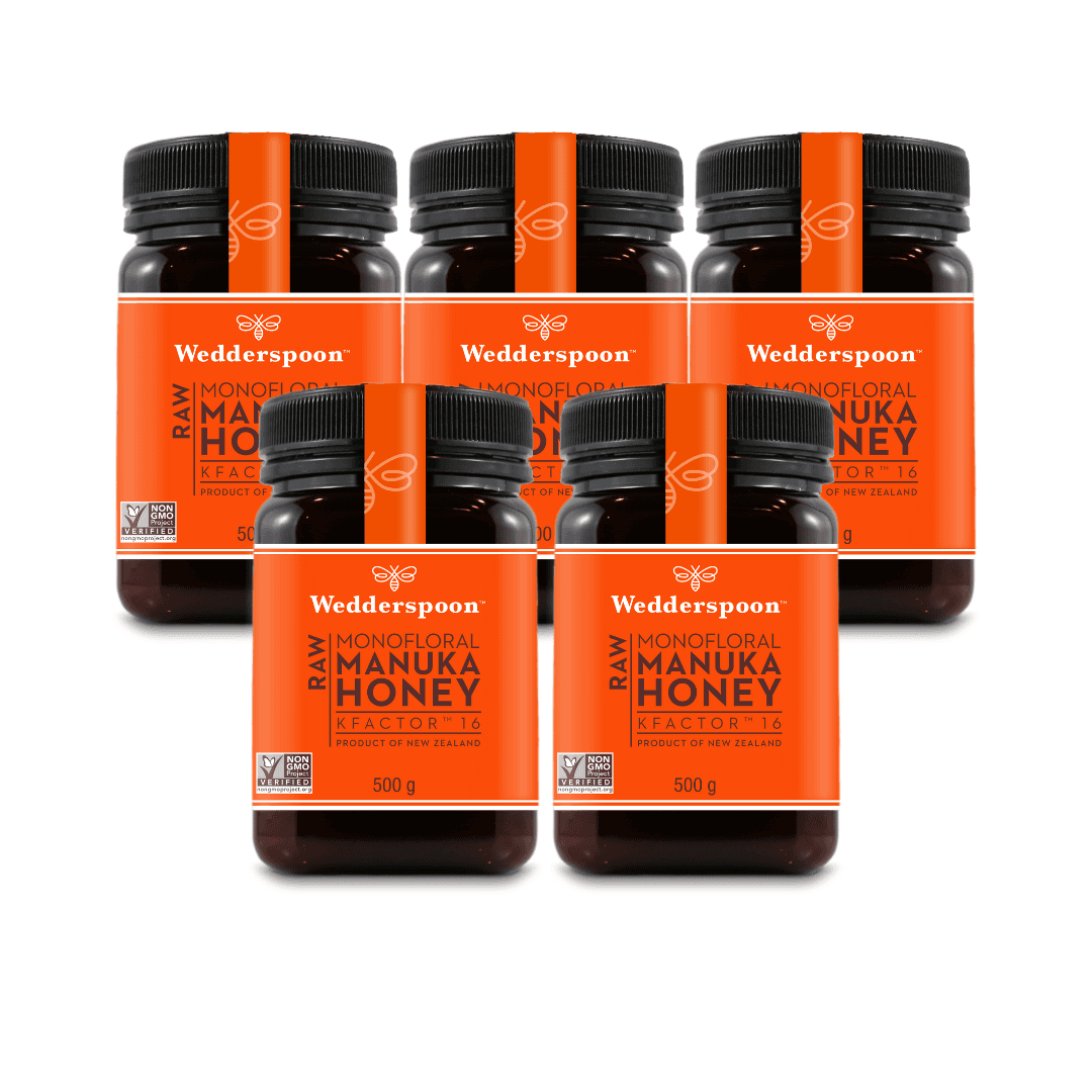 Wedderspoon RAW Manuka Honey KFactor 16+