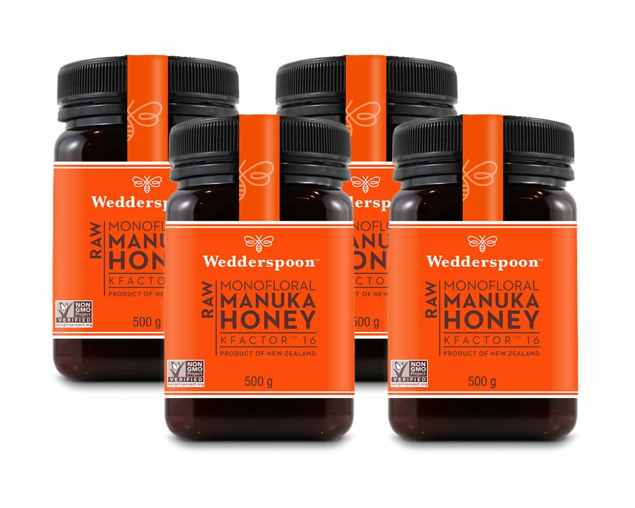 Wedderspoon RAW Manuka Honey KFactor 16+