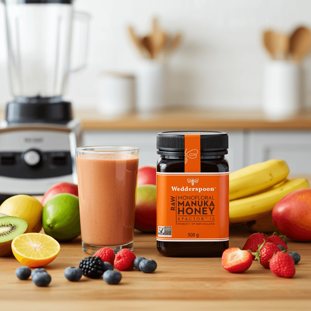 Wedderspoon RAW Manuka Honey KFactor 16+