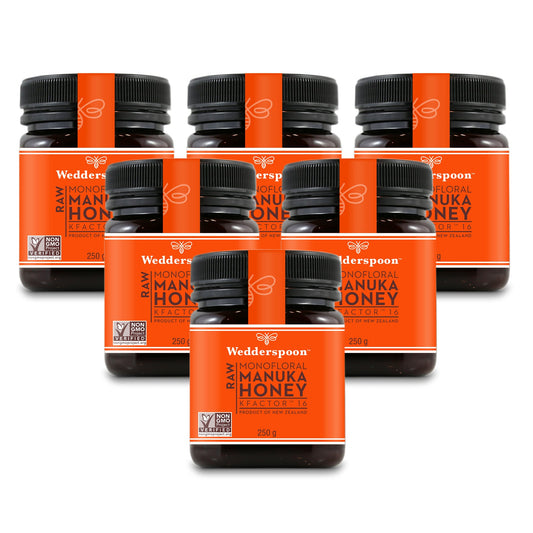 Wedderspoon RAW Manuka Honey KFactor 16+ - Triple Pack