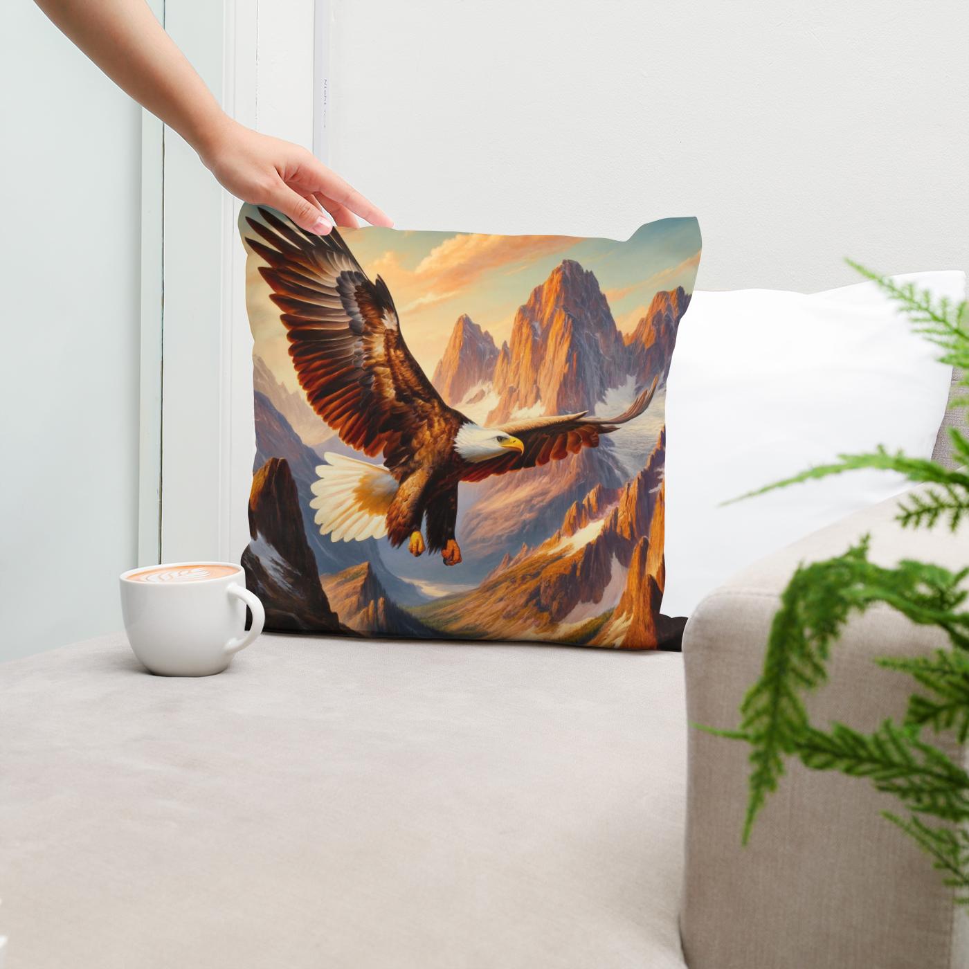 Majesty of the Skies Cotton Cushion