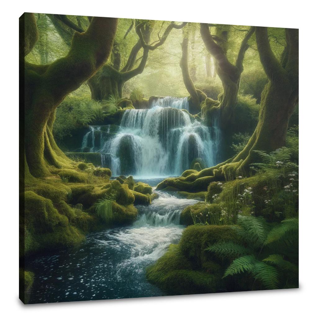 Mystical Cascade Canvas