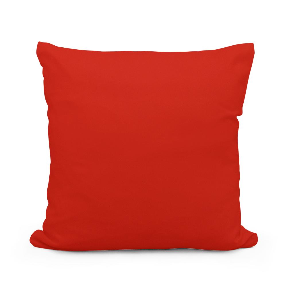 Pure Red Cotton Cushion