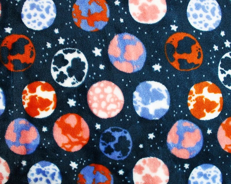 What An Earth Cuddle Fleece Fabric Blanket Loungewear