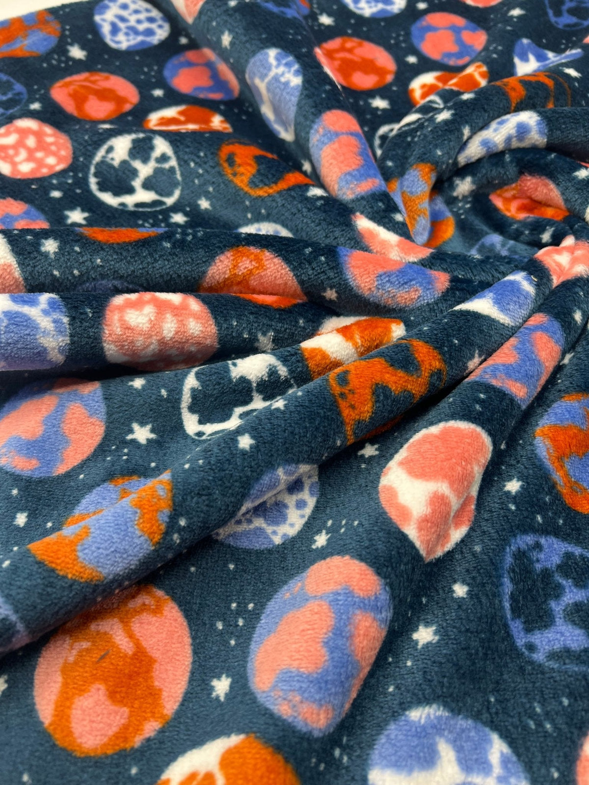 What An Earth Cuddle Fleece Fabric Blanket Loungewear