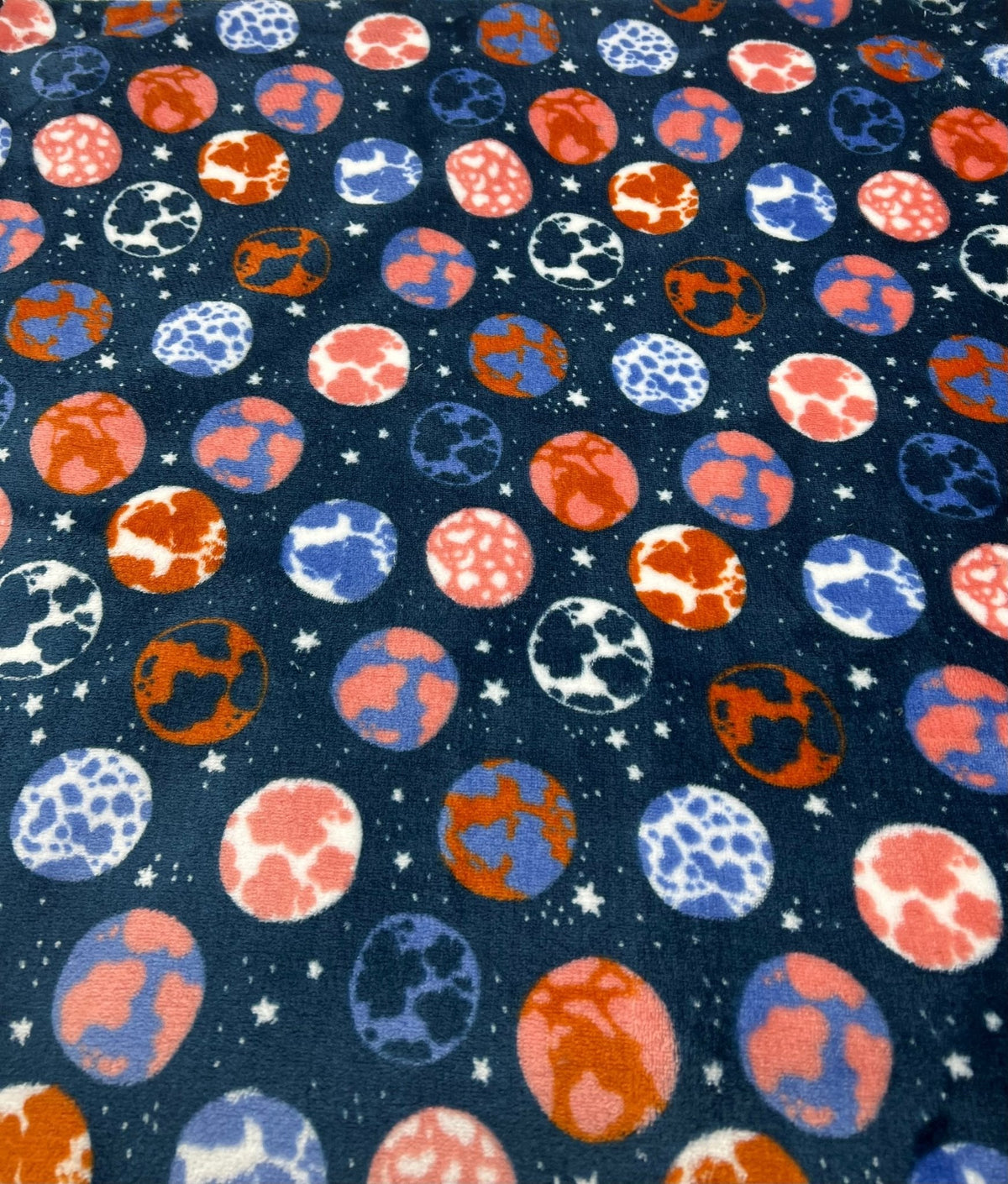What An Earth Cuddle Fleece Fabric Blanket Loungewear