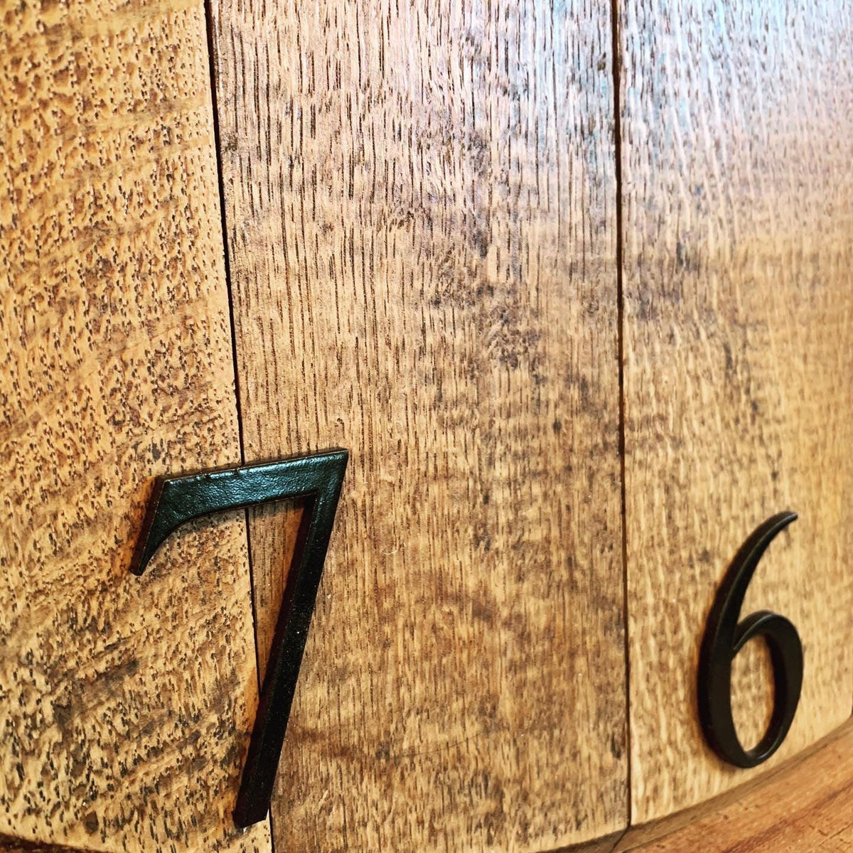 Reclaimed Whisky Barrel Clock | Handmade Oak Wall Clock