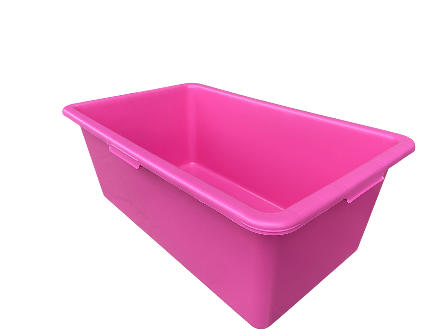Pink Dog Bath with Drain Valve (Black) and Stand