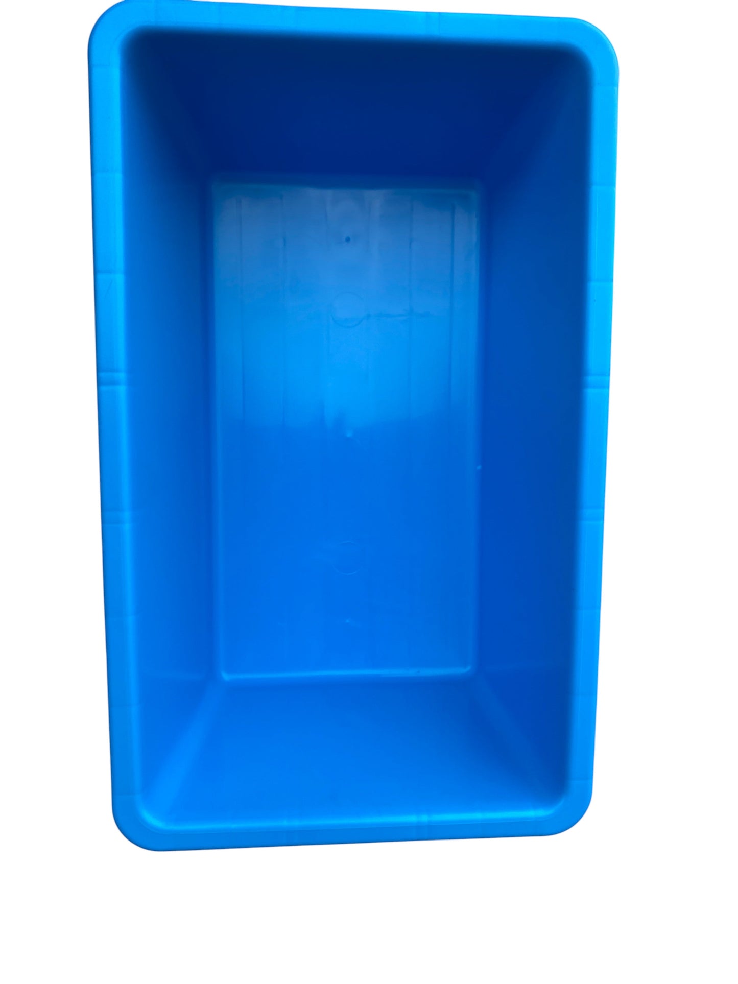 Blue Dog Bath with Drain Valve (WL) and Stand