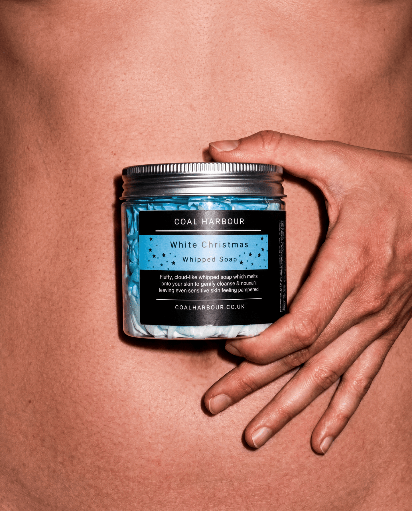 White Christmas Whipped Soap 120g