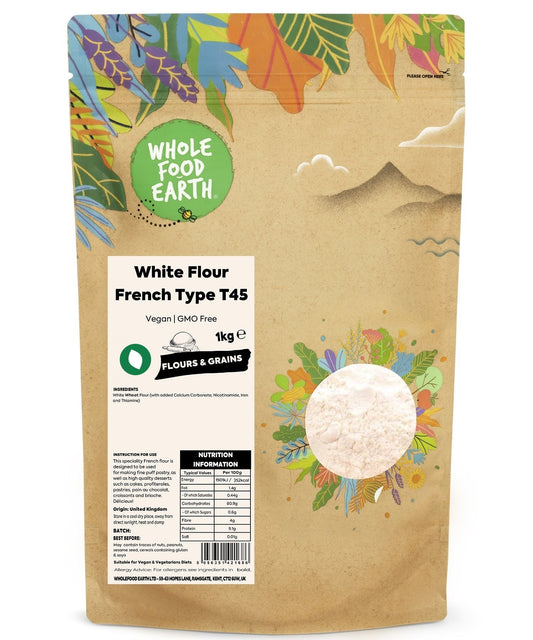 White Flour French Type T45