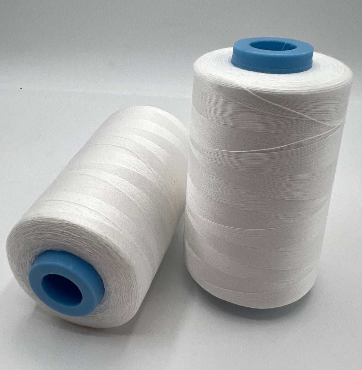 White Sewing Thread Spun Polyester 120's Overlocking 5000 Yards