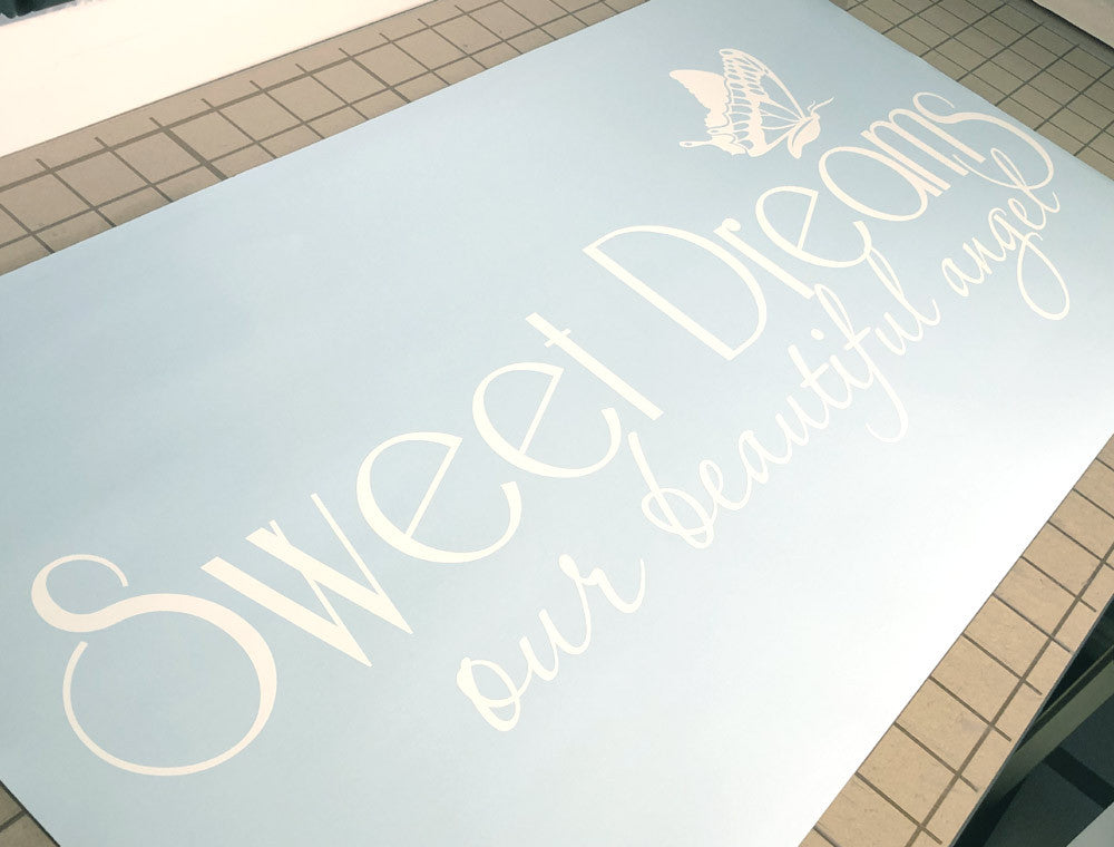 Sweet Dreams My Beautiful Angel Wall Sticker