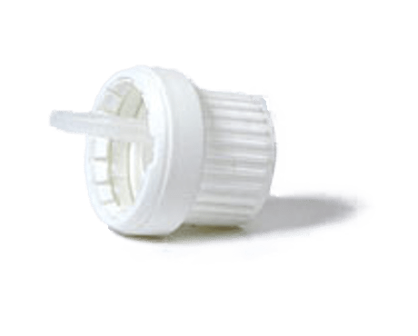 White Tamper Evident Dropper Caps