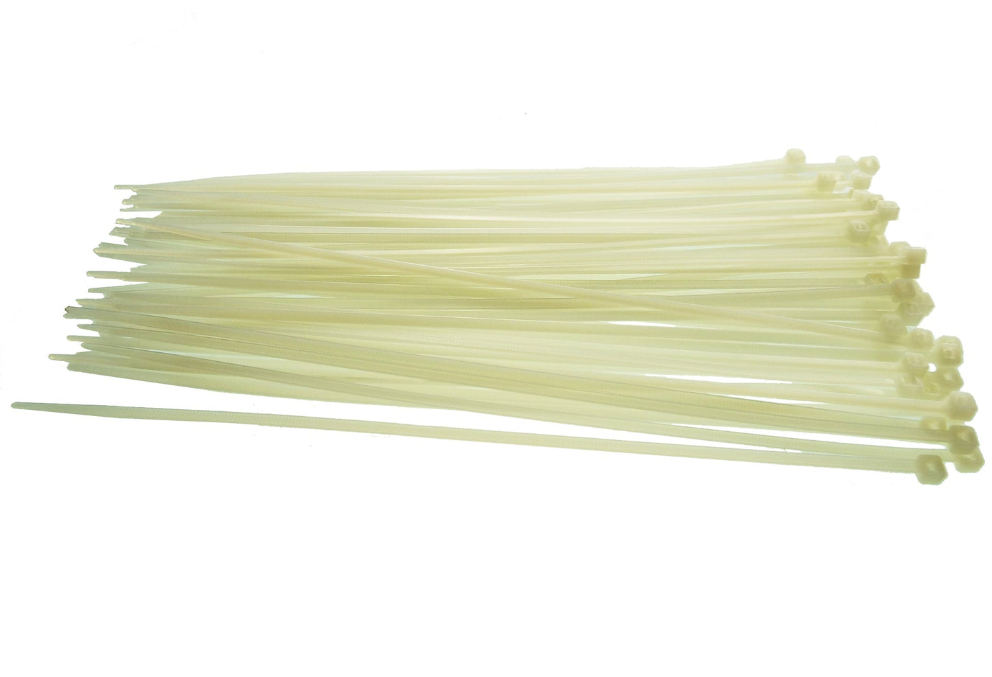 100 Cable Ties (4.8mm x 350mm) Neutral