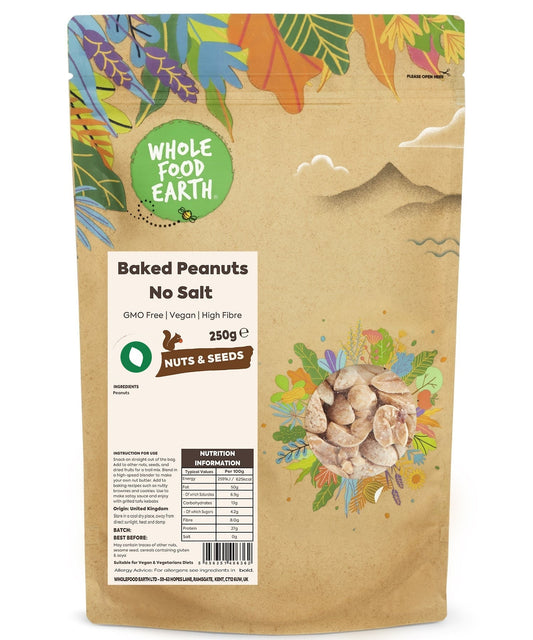 Baked Peanuts No Salt