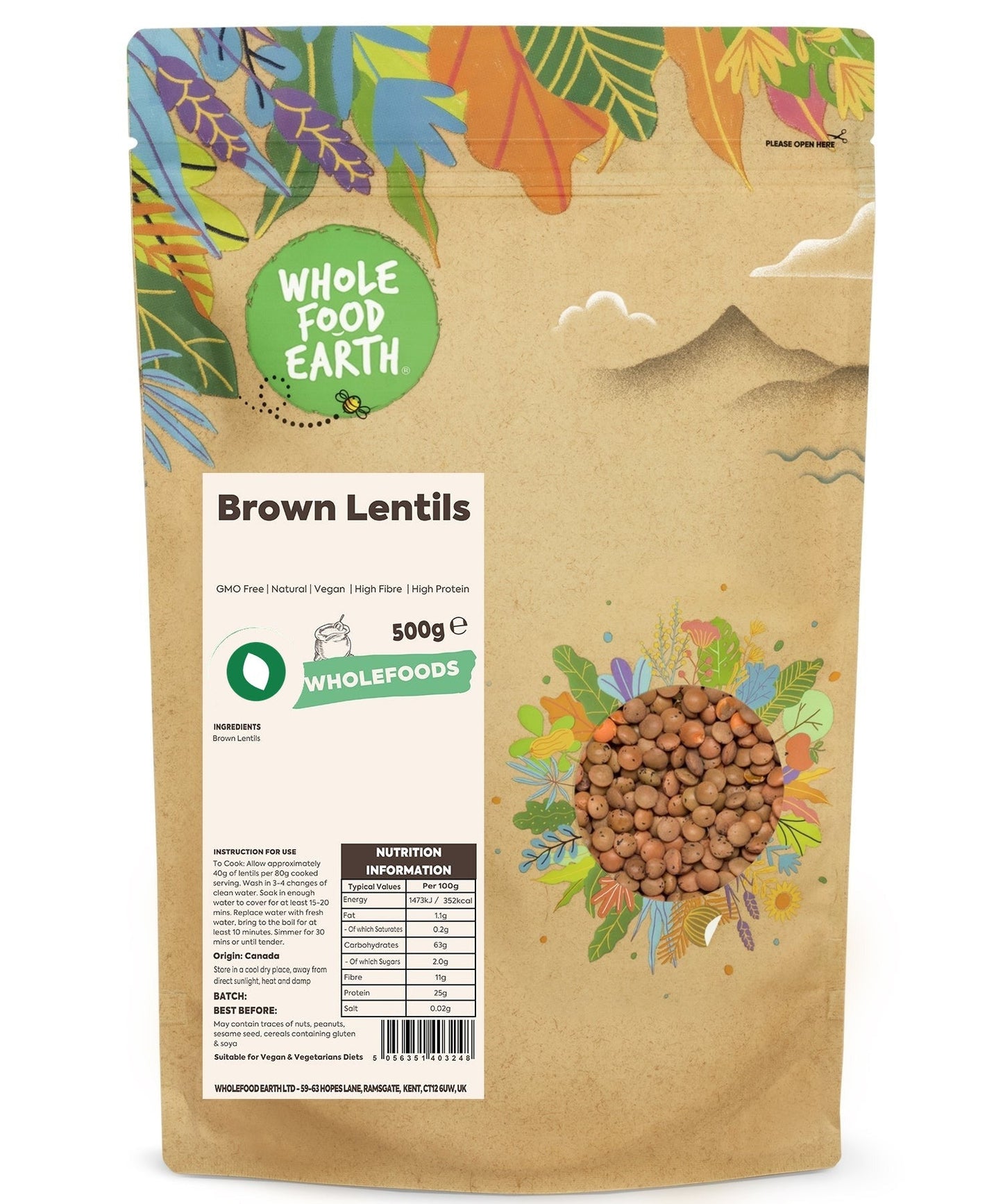 Brown Lentils