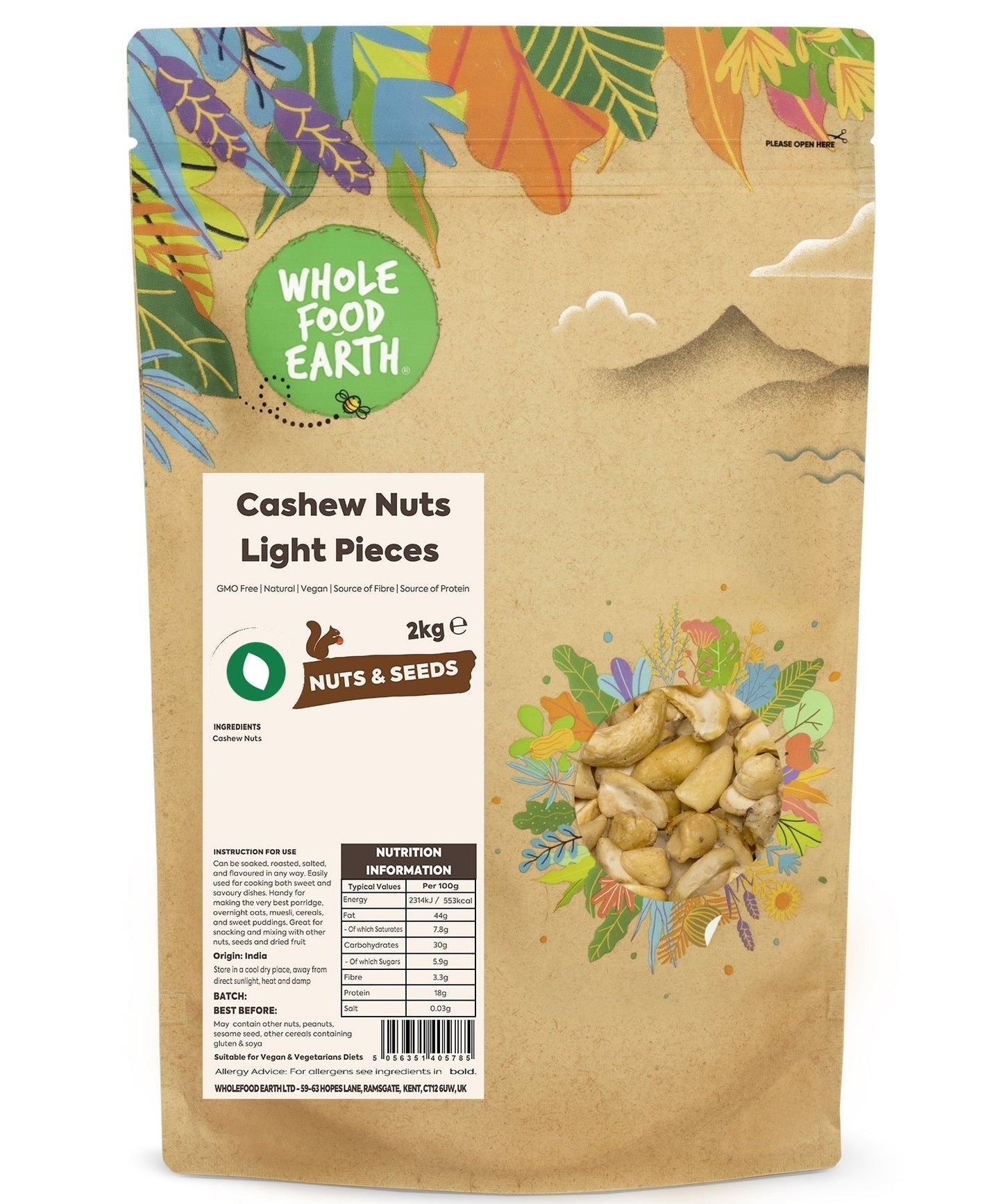 Cashew Nuts Light Pieces
