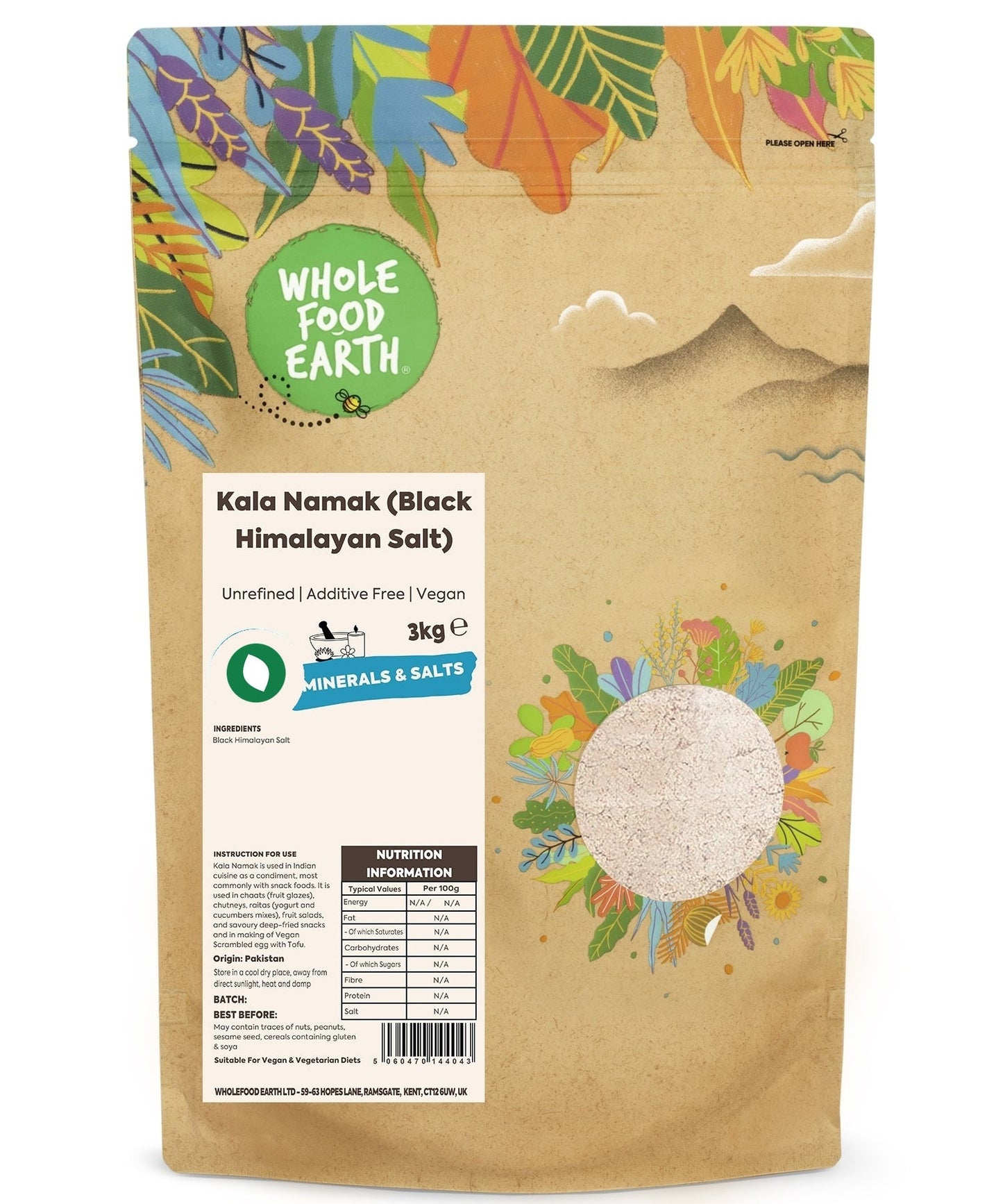 Kala Namak - Fine Black Salt