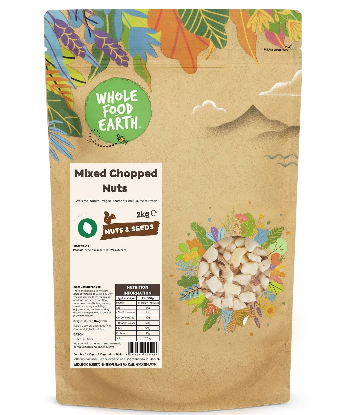 Mixed Chopped Nuts