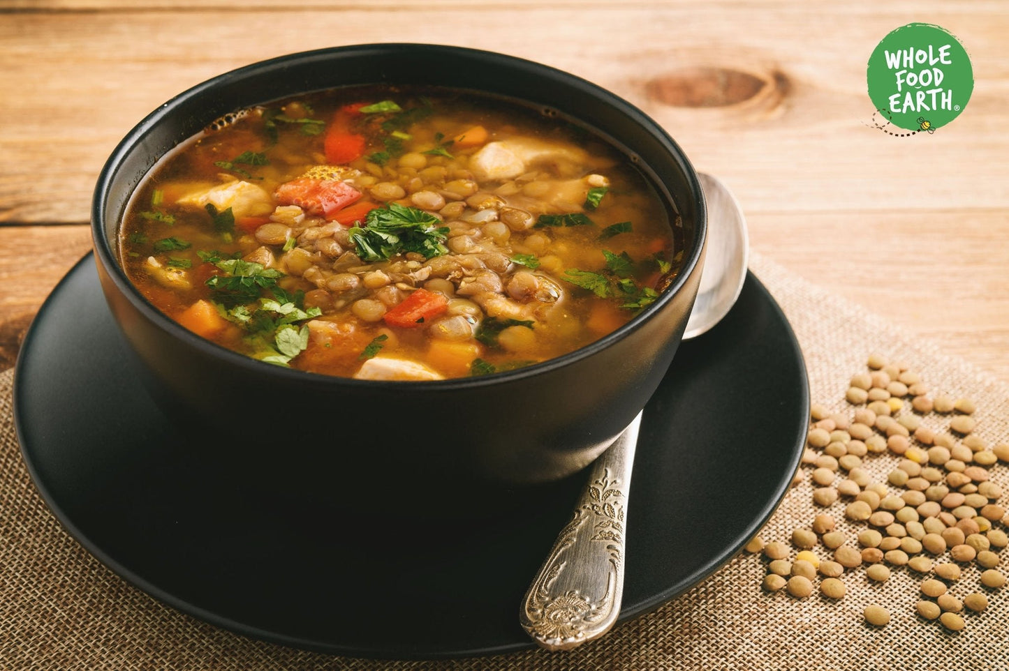 Organic Green Lentils