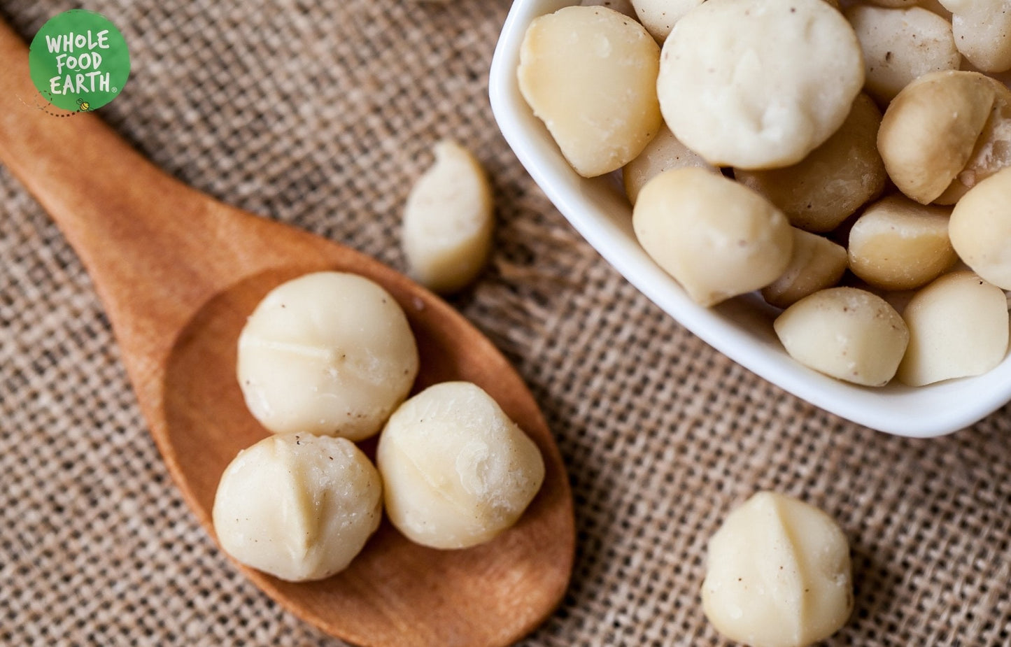 Raw Macadamias Whole | Large Premium Grade