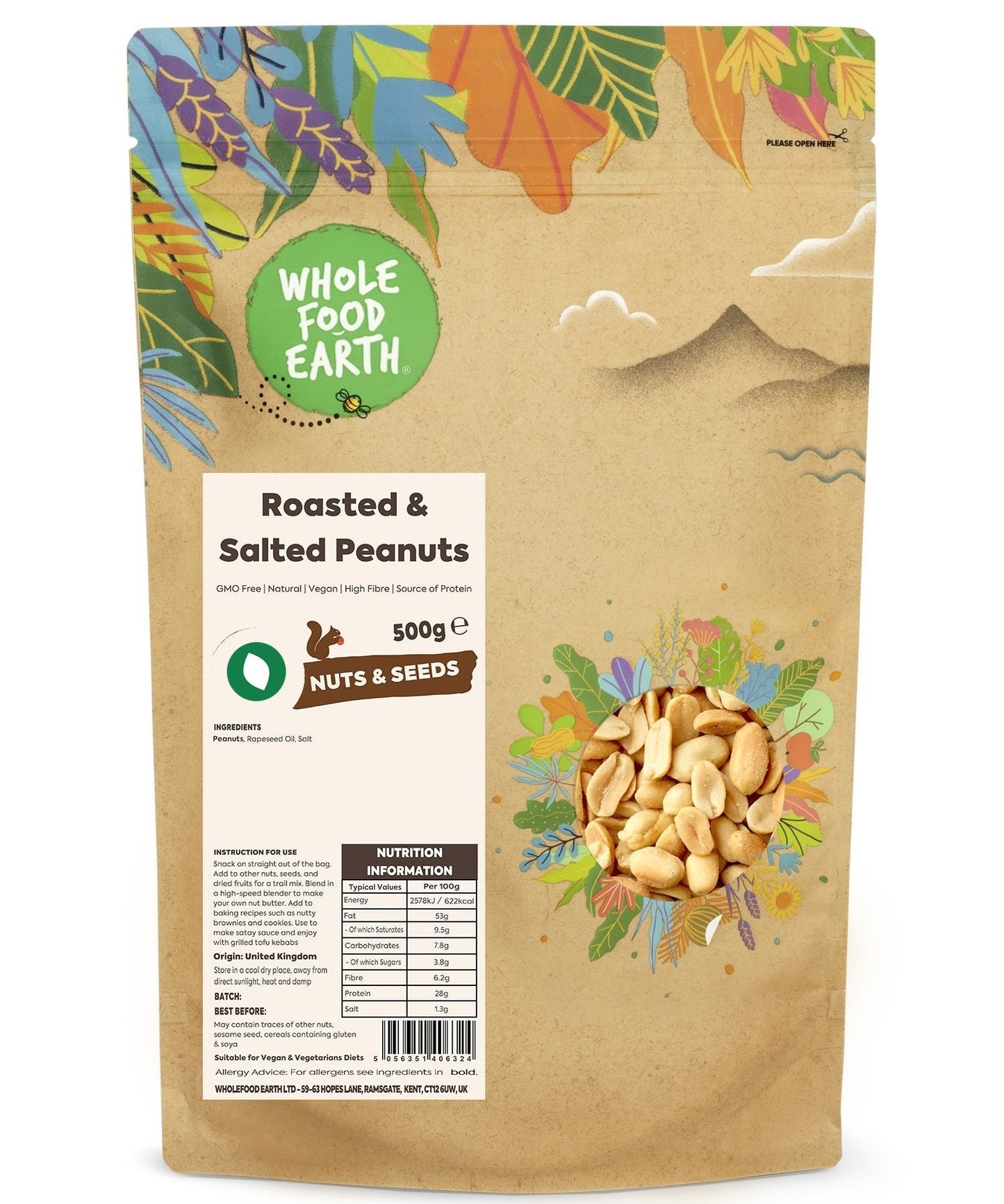 Roasted & Salted Peanuts