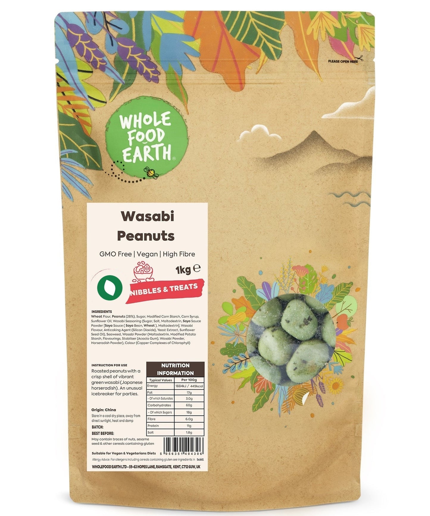 Wasabi Peanuts