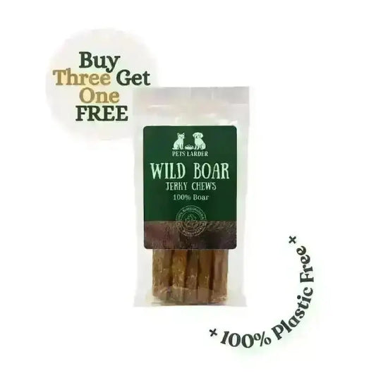 Wild Boar Strips for Dogs | 100% Wild Boar