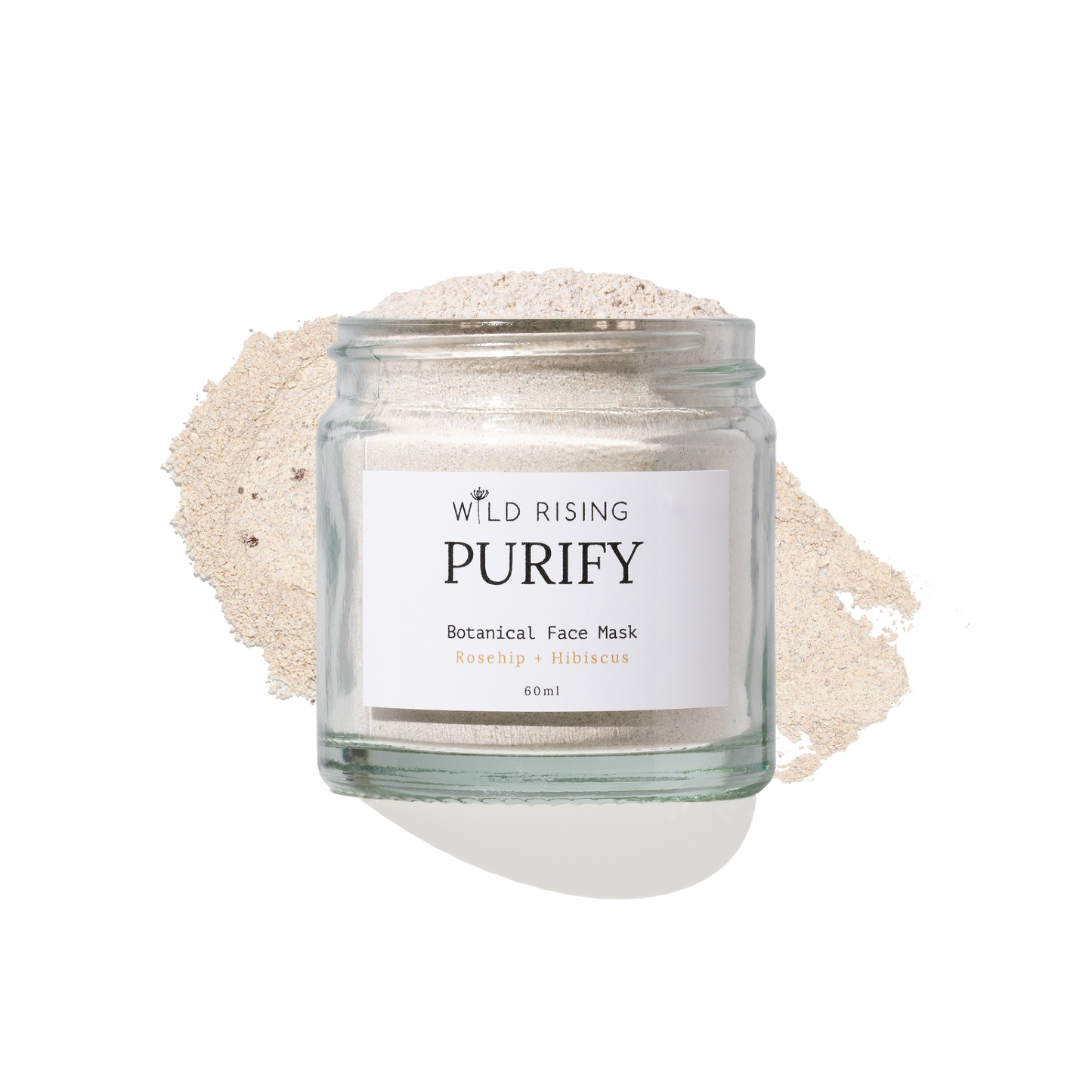 Purify - Hibiscus & Rose Hip Clay Face Mask
