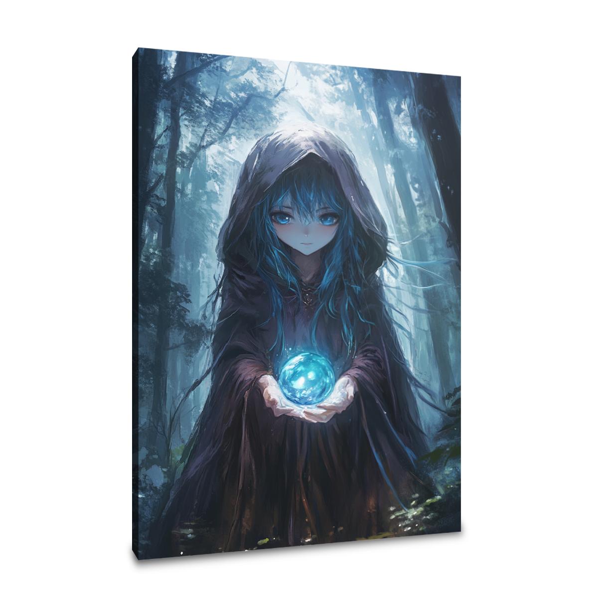 Sorceress of the Enchanted Canvas