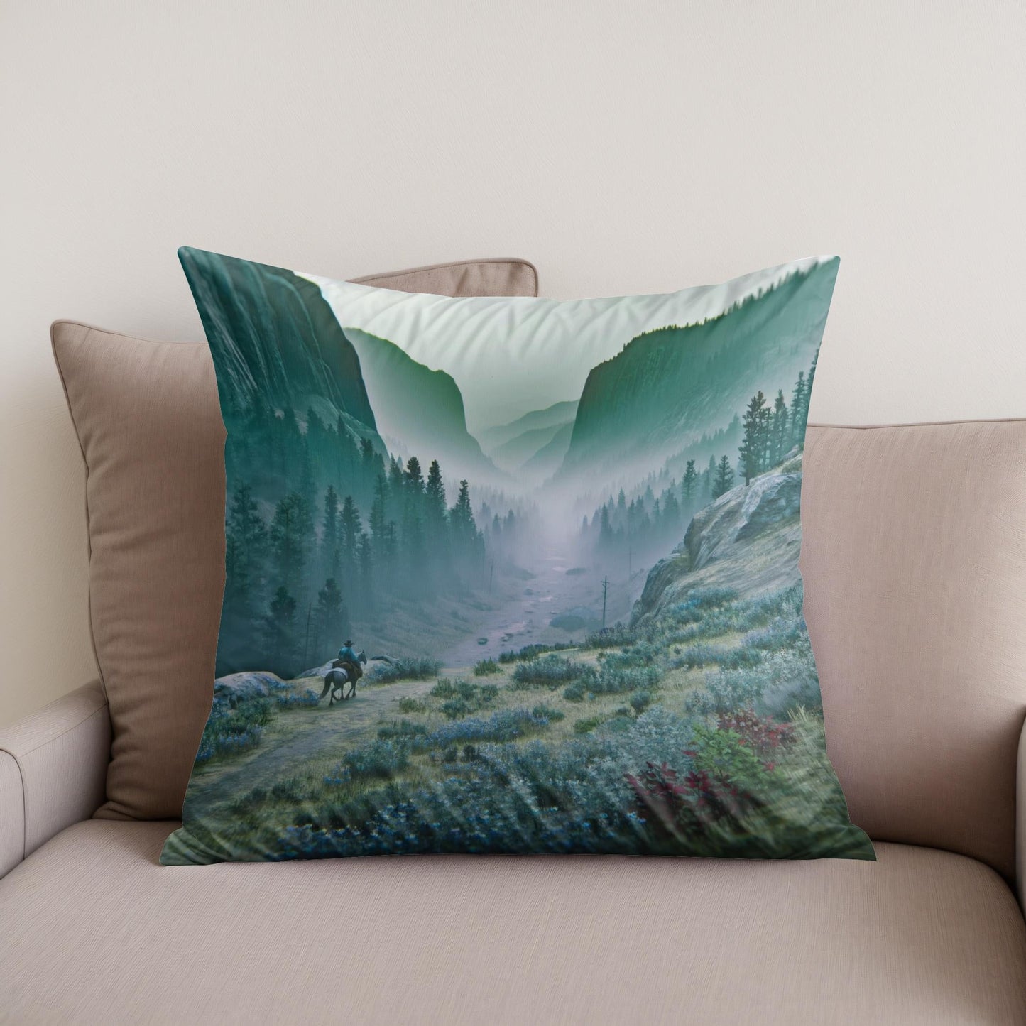 Mystic Pass Cotton Cushion