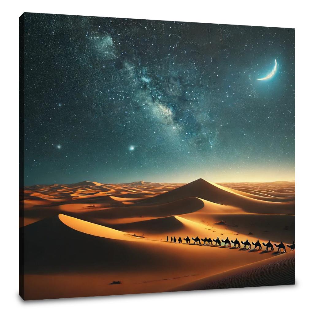 Sahara Nightscape Canvas