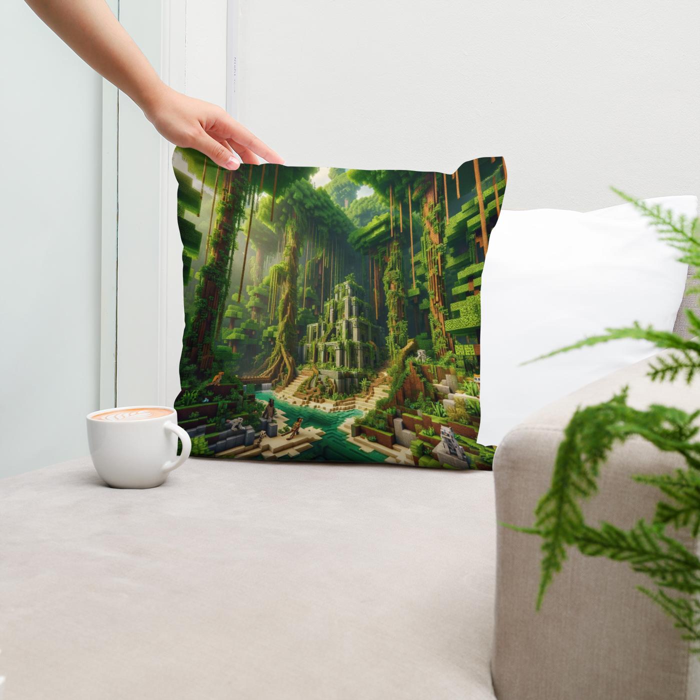 Jungle Mystery Cotton Cushion