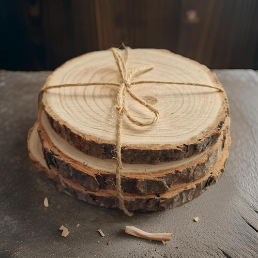 Wooden Candle Coasters