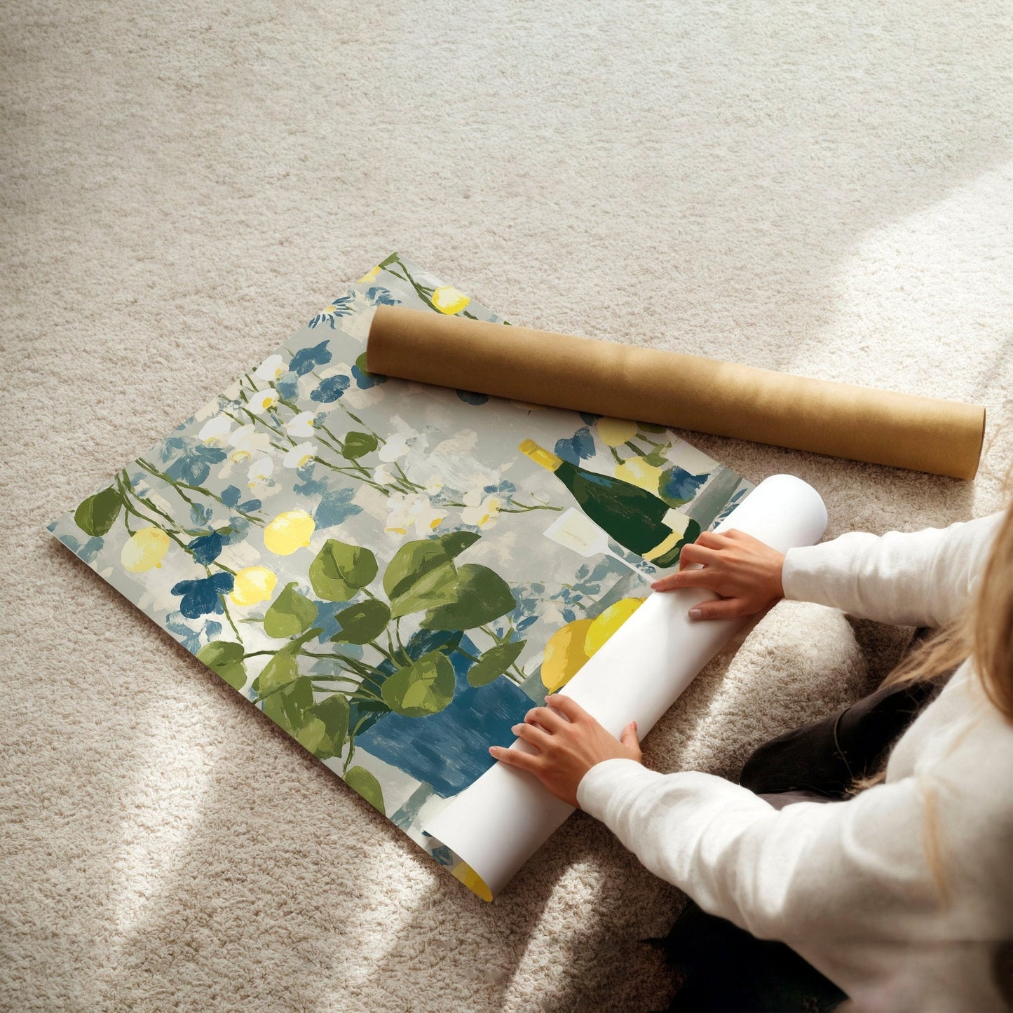 Workplace office decor | Set of 3 Italian Lifestyle Wall art Prints